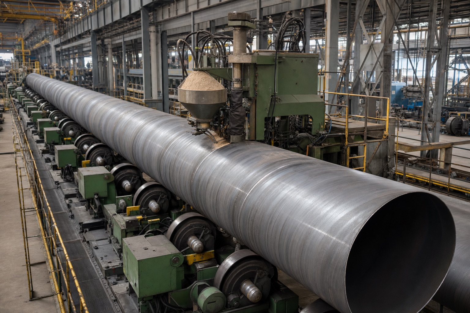 Spiral Pipe Production application